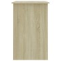 Escritorio madera contrachapada color roble Sonoma 100x50x76 cm en Oficina | Comprar online en Foru.es