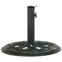Base de sombrilla de hierro fundido verde 44x44x31 cm de vidaXL, Bases para sombrillas - Ref: Foro24-317756, Precio: 60,35 €,...