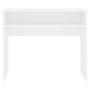 Escritorio de madera contrachapada blanco 90x50x74 cm en Oficina | Comprar online en Foru.es