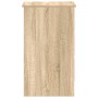 Escritorio madera contrachapada color roble Sonoma 90x45x76 cm en Oficina | Comprar online en Foru.es
