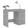 Escritorio de madera contrachapada gris hormigón 100x50x76 cm en Oficina | Comprar online en Foru.es