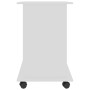 Mesa de ordenador madera contrachapada blanco 80x50x75 cm en Oficina | Comprar online en Foru.es