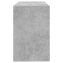 Escritorio de madera contrachapada gris hormigón 101x50x76,5 cm en Oficina | Comprar online en Foru.es