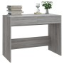 Escritorio de madera de ingeniería gris Sonoma 101x50x76,5 cm en Oficina | Comprar online en Foru.es