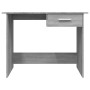 Escritorio de madera contrachapada gris Sonoma 100x50x76 cm en Oficina | Comprar online en Foru.es
