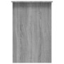 Escritorio de madera contrachapada gris Sonoma 100x50x76 cm en Oficina | Comprar online en Foru.es