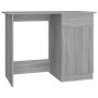 Escritorio de madera contrachapada gris Sonoma 100x50x76 cm en Oficina | Comprar online en Foru.es