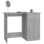 Escritorio de madera contrachapada gris Sonoma 100x50x76 cm en Oficina | Comprar online en Foru.es