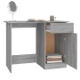 Escritorio de madera contrachapada gris Sonoma 100x50x76 cm en Oficina | Comprar online en Foru.es