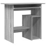 Escritorio de madera contrachapada gris Sonoma 80x45x74 cm en Oficina | Comprar online en Foru.es