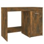 Escritorio madera contrachapada roble ahumado 100x50x76 cm en Oficina | Comprar online en Foru.es