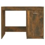 Escritorio madera contrachapada roble ahumado 100x50x76 cm en Oficina | Comprar online en Foru.es