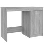 Escritorio de madera contrachapada gris Sonoma 100x50x76 cm en Oficina | Comprar online en Foru.es