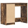 Escritorio de madera contrachapada roble ahumado 90x45x76 cm en Oficina | Comprar online en Foru.es