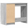 Escritorio de madera contrachapada gris Sonoma 90x45x76 cm en Oficina | Comprar online en Foru.es