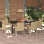Set comedor de jardín 7 pzas con cojines ratán sintético beige en Conjuntos de jardín | Comprar online en Foru.es