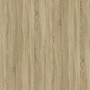 Escritorio madera contrachapada color roble Sonoma 100x49x75 cm en Oficina | Comprar online en Foru.es