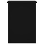 Escritorio de madera contrachapada negro 100x55x75 cm en Oficina | Comprar online en Foru.es