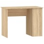 Escritorio de madera contrachapada roble Sonoma 100x55x75 cm en Oficina | Comprar online en Foru.es