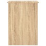 Escritorio de madera contrachapada roble Sonoma 100x55x75 cm en Oficina | Comprar online en Foru.es