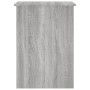 Escritorio de madera contrachapada gris Sonoma 100x55x75 cm en Oficina | Comprar online en Foru.es