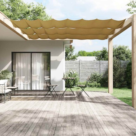 Toldo vertical beige 60x800 cm tela oxford en Sombrillas | Comprar online en Foru.es