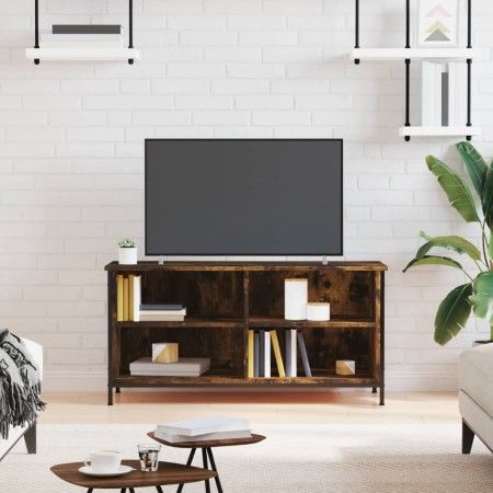Mueble para TV madera contrachapada roble ahumado 100x40x50 cm de vidaXL, Muebles TV - Ref: Foro24-832775, Precio: 60,39 €, D...