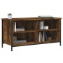 Mueble para TV madera contrachapada roble ahumado 100x40x50 cm de vidaXL, Muebles TV - Ref: Foro24-832775, Precio: 60,39 €, D...