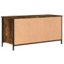 Mueble para TV madera contrachapada roble ahumado 100x40x50 cm de vidaXL, Muebles TV - Ref: Foro24-832775, Precio: 60,39 €, D...