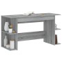 Escritorio madera de ingeniería gris Sonoma 140x50x75 cm en Oficina | Comprar online en Foru.es