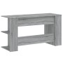 Escritorio madera de ingeniería gris Sonoma 140x50x75 cm en Oficina | Comprar online en Foru.es