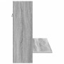 Escritorio de pared madera ingeniería gris Sonoma 105x48x75 cm en Oficina | Comprar online en Foru.es