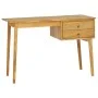Escritorio con 2 cajones madera maciza de teca 110x52x75 cm de vidaXL, Escritorios - Ref: Foro24-340738, Precio: 238,09 €, De...