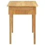 Escritorio con 2 cajones madera maciza de teca 110x52x75 cm de vidaXL, Escritorios - Ref: Foro24-340738, Precio: 238,09 €, De...