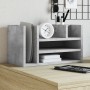Organizador escritorio madera ingeniería hormigón 44,5x24x25 cm en Oficina | Comprar online en Foru.es