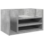 Organizador escritorio madera ingeniería hormigón 44,5x24x25 cm en Oficina | Comprar online en Foru.es