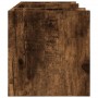 Organizador escritorio madera roble ahumado 44,5x24x25 cm en Oficina | Comprar online en Foru.es