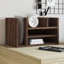 Organizador escritorio madera ingeniería marrón 44,5x24x25 cm en Oficina | Comprar online en Foru.es
