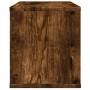 Organizador de escritorio madera roble ahumado 36x26x29,5 cm en Oficina | Comprar online en Foru.es