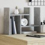 Organizador escritorio madera gris hormigón 34,5x15,5x35,5 cm en Oficina | Comprar online en Foru.es