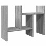 Organizador escritorio madera ingeniería gris 34,5x15,5x35,5 cm en Oficina | Comprar online en Foru.es