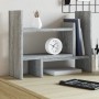 Organizador escritorio madera ingeniería gris 38,5x17x39 cm en Oficina | Comprar online en Foru.es