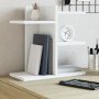 Organizador escritorio madera ingeniería blanco 42x21,5x42 cm en Oficina | Comprar online en Foru.es
