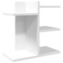Organizador escritorio madera ingeniería blanco 42x21,5x42 cm en Oficina | Comprar online en Foru.es