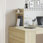 Organizador de escritorio madera roble Sonoma 42x21,5x42 cm en Oficina | Comprar online en Foru.es