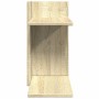 Organizador de escritorio madera roble Sonoma 42x21,5x42 cm en Oficina | Comprar online en Foru.es
