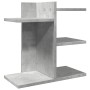 Organizador escritorio madera ingeniería hormigón 42x21,5x42 cm en Oficina | Comprar online en Foru.es