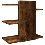 Organizador de escritorio madera roble ahumado 42x21,5x42 cm en Oficina | Comprar online en Foru.es