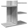 Organizador de escritorio madera ingeniería gris 42x21,5x42 cm en Oficina | Comprar online en Foru.es