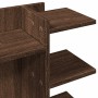 Organizador escritorio madera ingeniería marrón 42x21,5x42 cm en Oficina | Comprar online en Foru.es